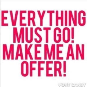 Make me an offer....
